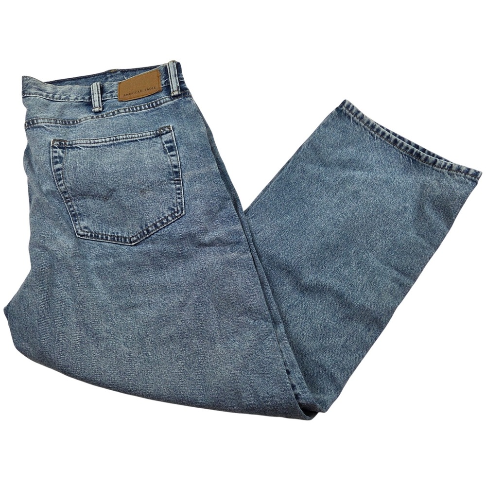 American Eagle Original Bootcut Airflex Jeans Light Blue Denim 40x30